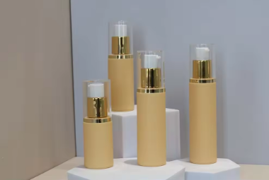 /uploads/image/2024/05/20/Gold Custom Airless Pump Bottle Transparent yellow PP Plastic Matte Cosmetic 20ml 30ml 50ml.png